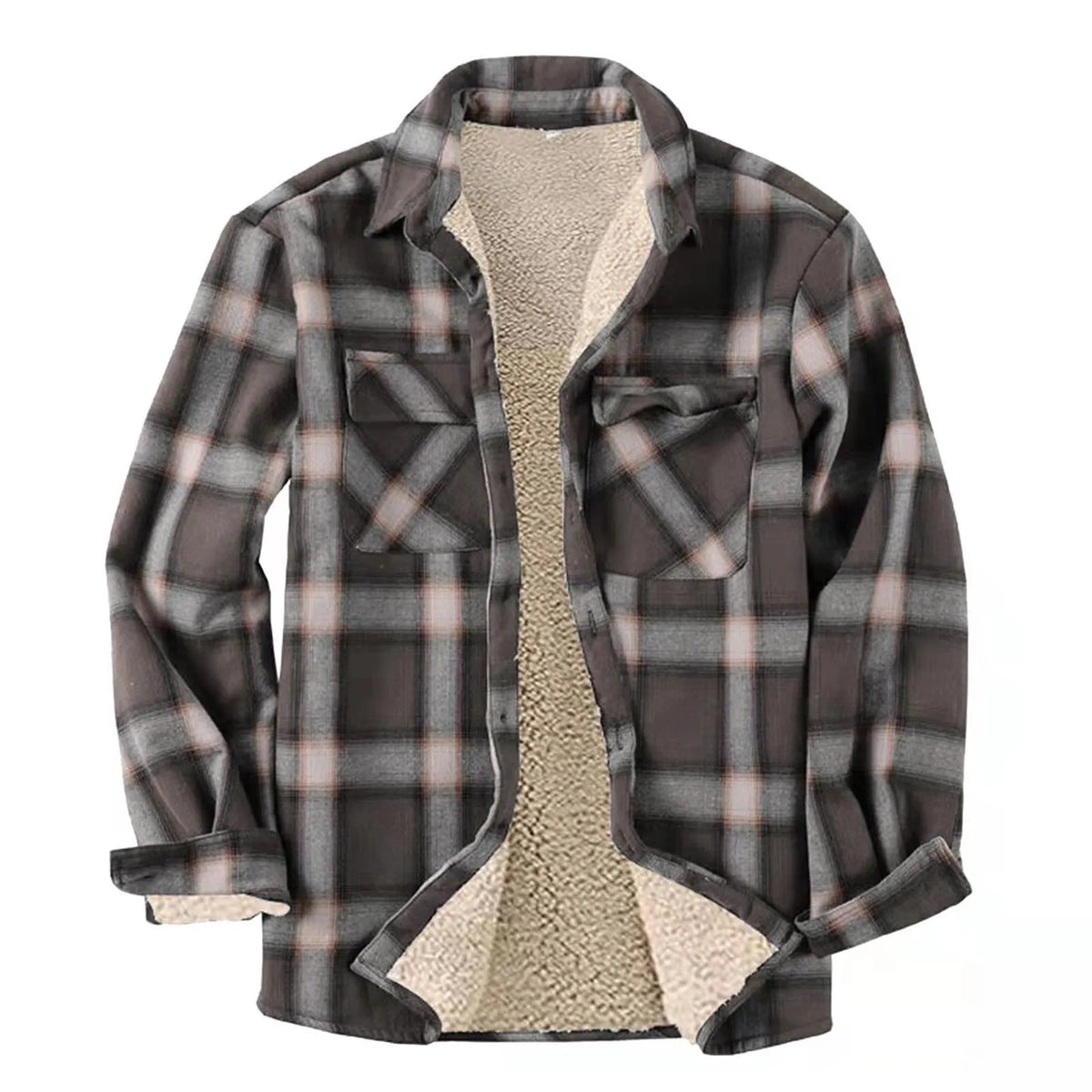 Blusa Masculina Flanelada Forro de Lã