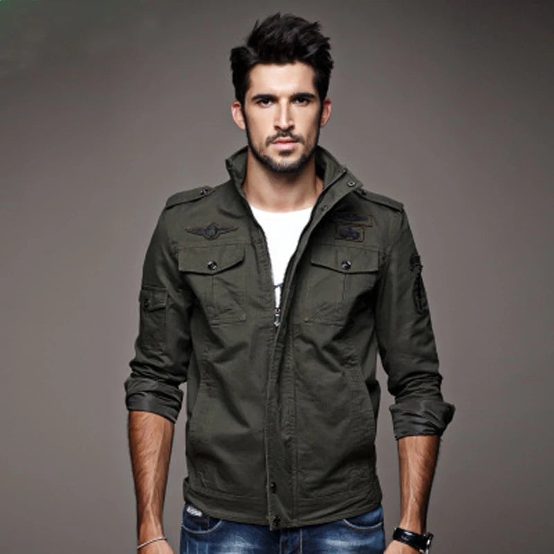 Jaqueta masculina Militar Air Force